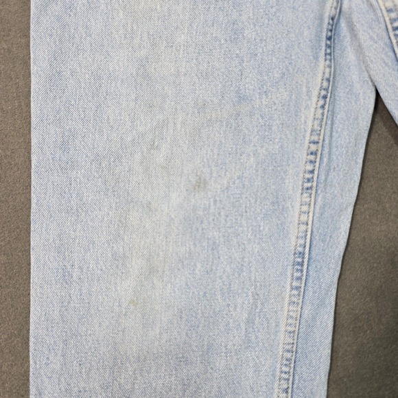 LL. Bean Jeans Mens 35x30 Natural Fit Blue Denim Straight Leg 104731 - Picture 3 of 10